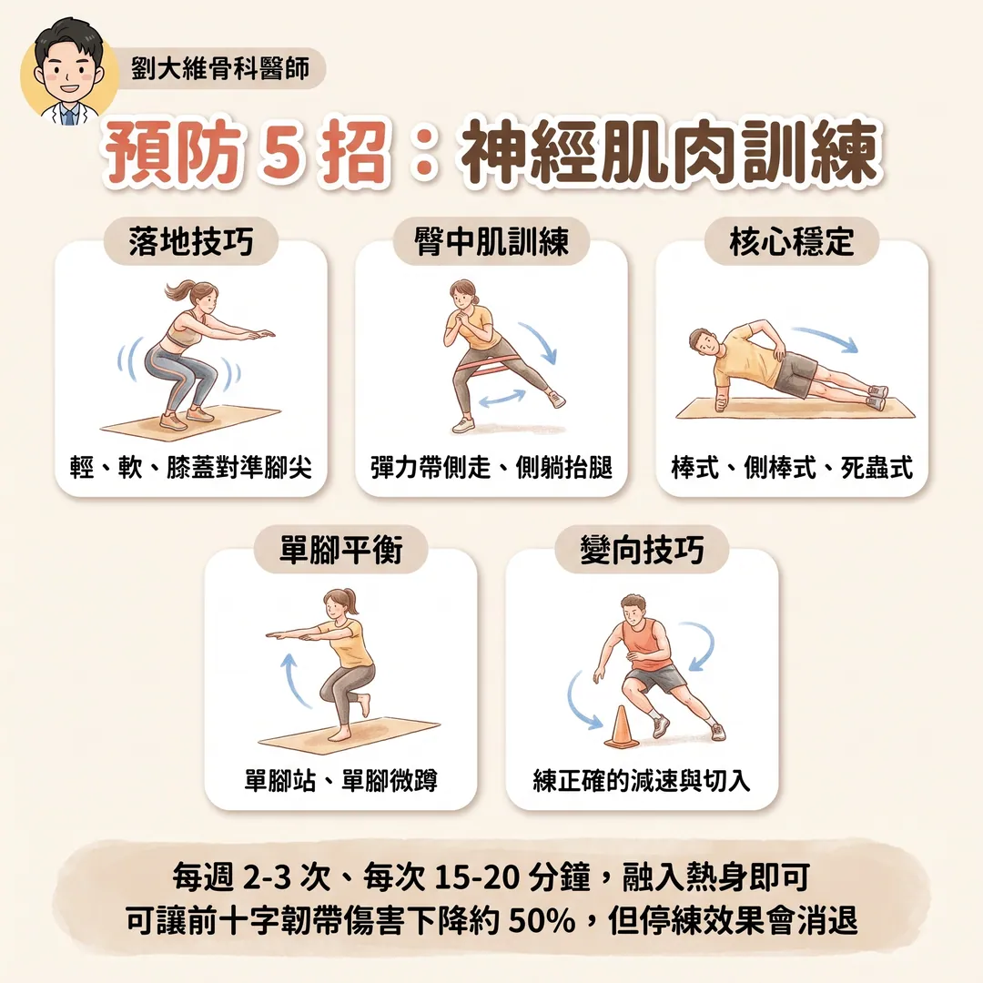 膝蓋「啪」一聲就腫起來？前十字韌帶撕裂：為什麼會受傷、什麼人需要開刀 衛教圖 10