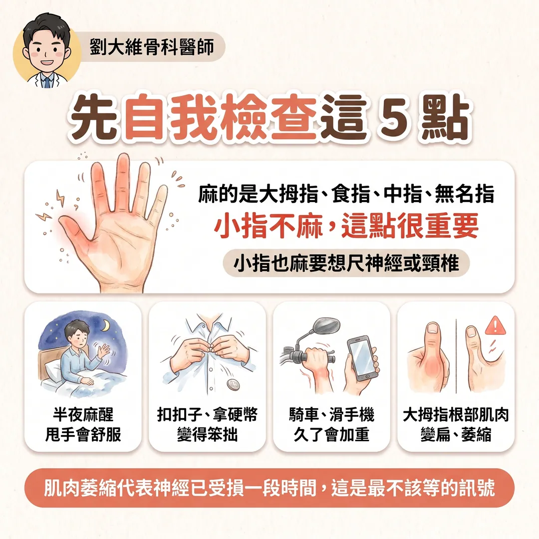 腕隧道症候群治療大全：從副木、注射到超音波導引微創神經鬆解 衛教圖 3