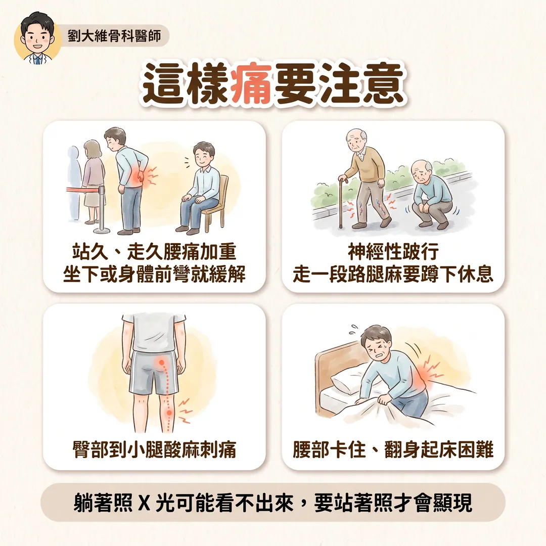 腰椎滑脫症是什麼?為什麼站久走久就腰痠腿麻?醫師教你怎麼預防 衛教圖 5