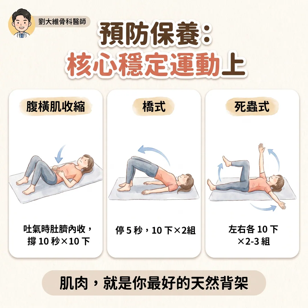 腰椎滑脫症是什麼?為什麼站久走久就腰痠腿麻?醫師教你怎麼預防 衛教圖 8