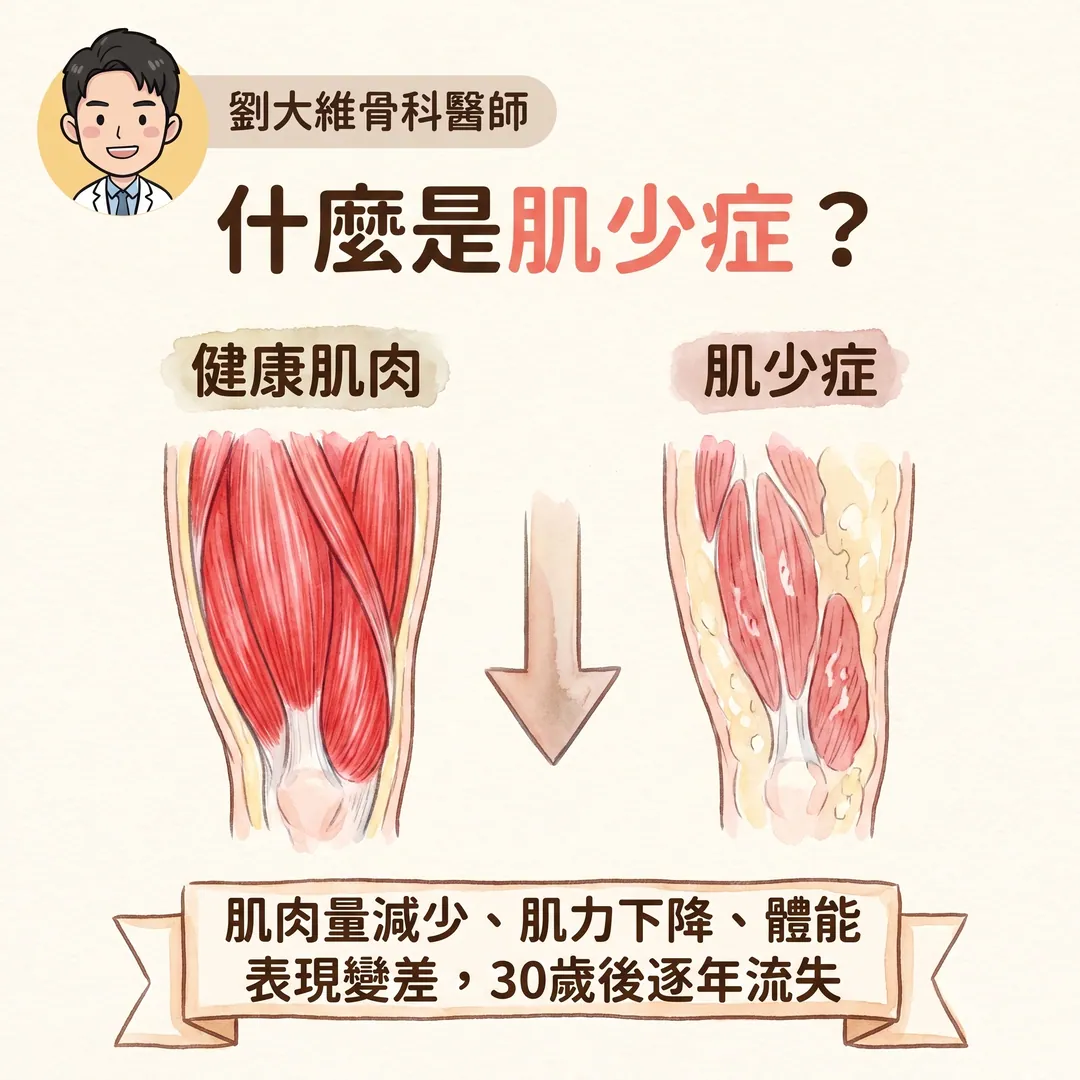 不只是「老了沒力」!認識肌少症與最有效的運動處方 衛教圖 2