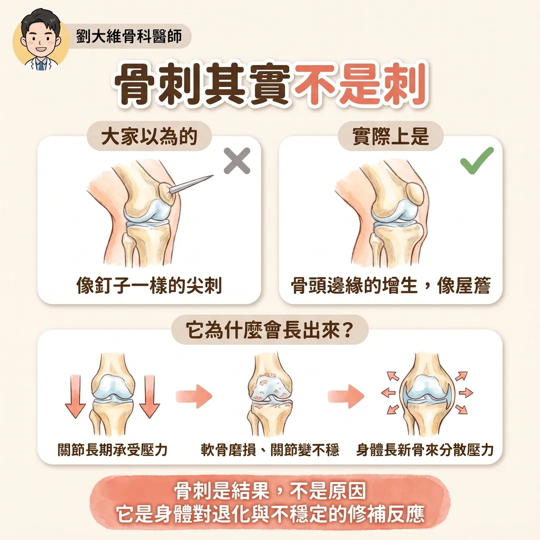 骨刺是什麼？一定要處理嗎？骨科醫師告訴你 衛教圖 2
