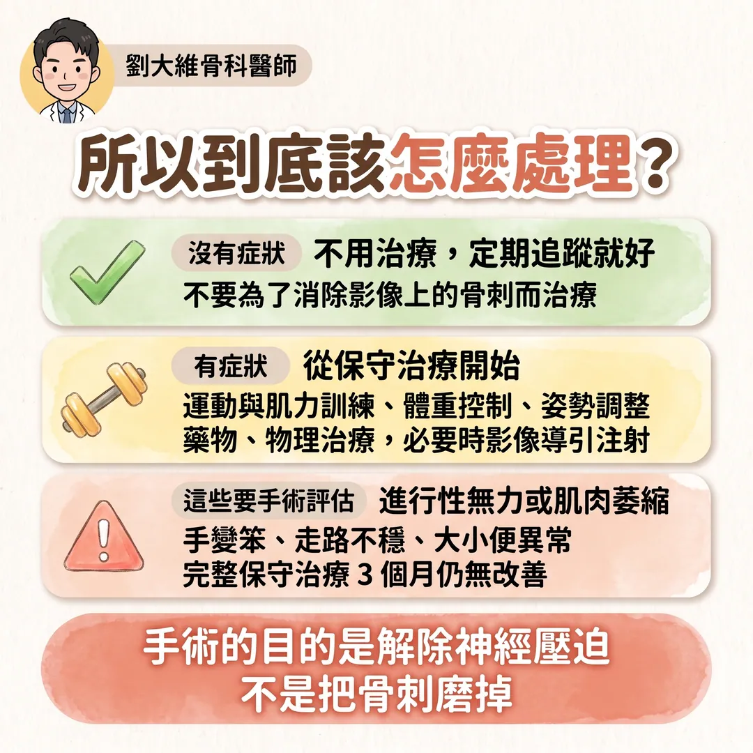骨刺是什麼？一定要處理嗎？骨科醫師告訴你 衛教圖 8
