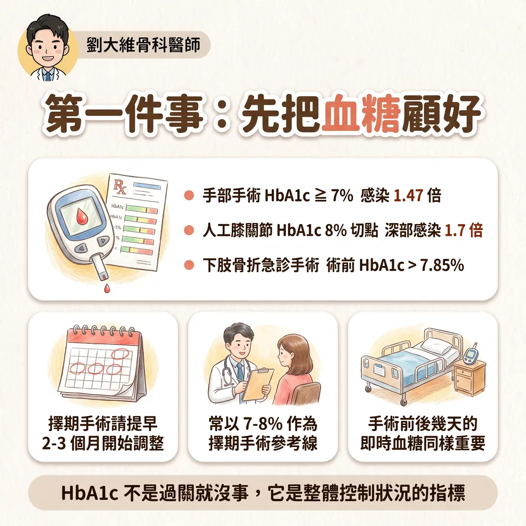 骨科手術前你該注意的事:6 件在進手術室之前就決定成敗的事 衛教圖 2