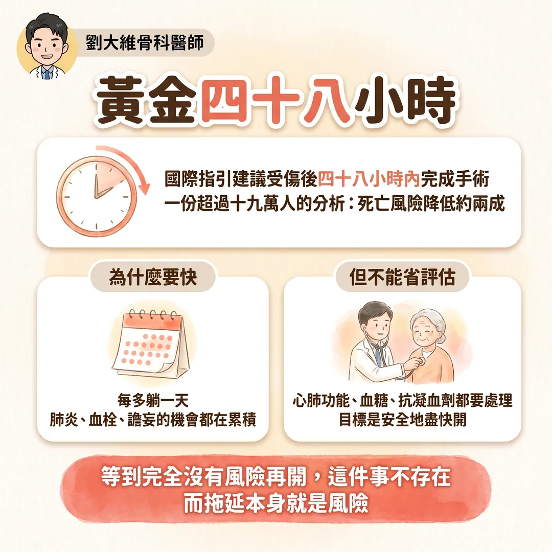 髖關節骨折:老年人殺手 衛教圖 6